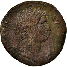Coin, Hadrian, Sestertius, 125-128, Rome, VF(20-25), Bronze, RIC:636