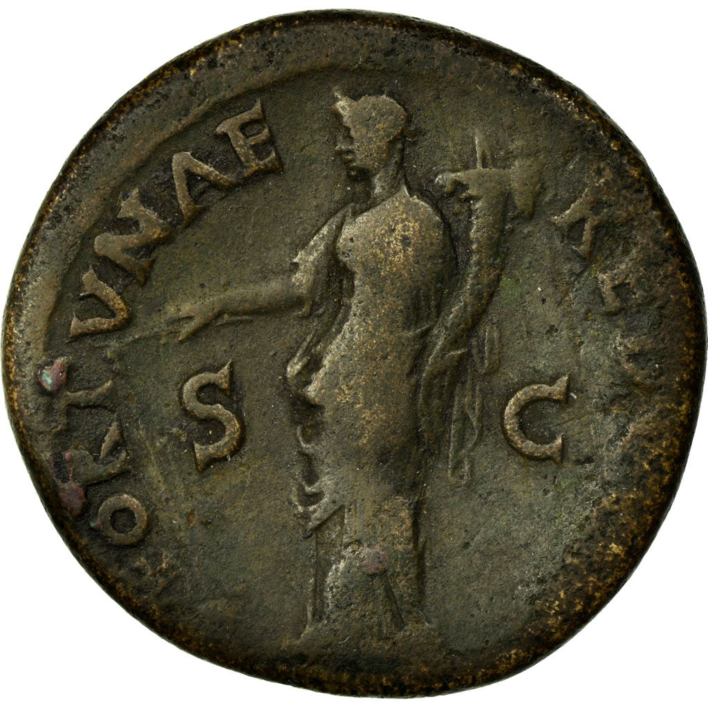 Coin, Vespasian, Dupondius, 77-78, Rome, VF(20-25), Bronze, RIC:754b