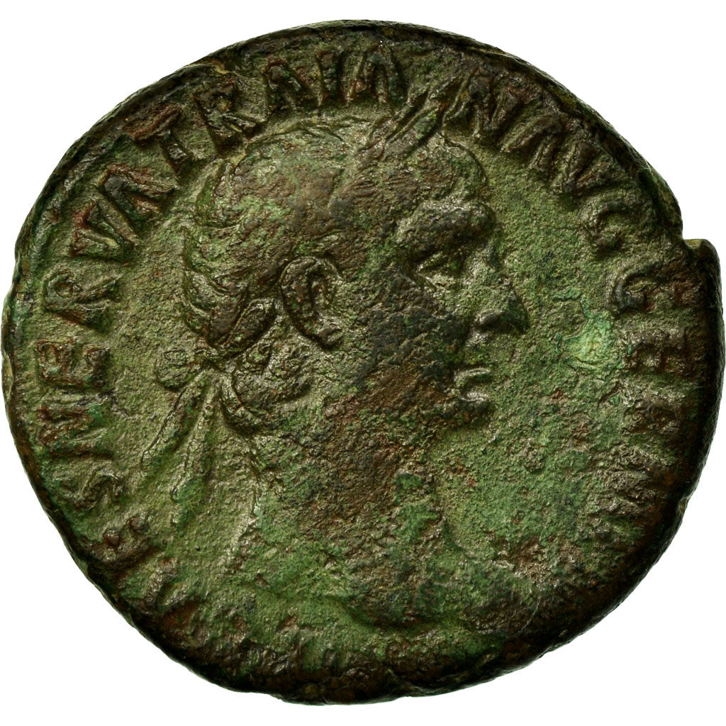 Coin, Trajan, As, 98-99, Rome, VF(20-25), Bronze, RIC:402