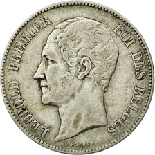 Coin, Belgium, Leopold I, 5 Francs, 5 Frank, 1849, EF(40-45), Silver, KM:17