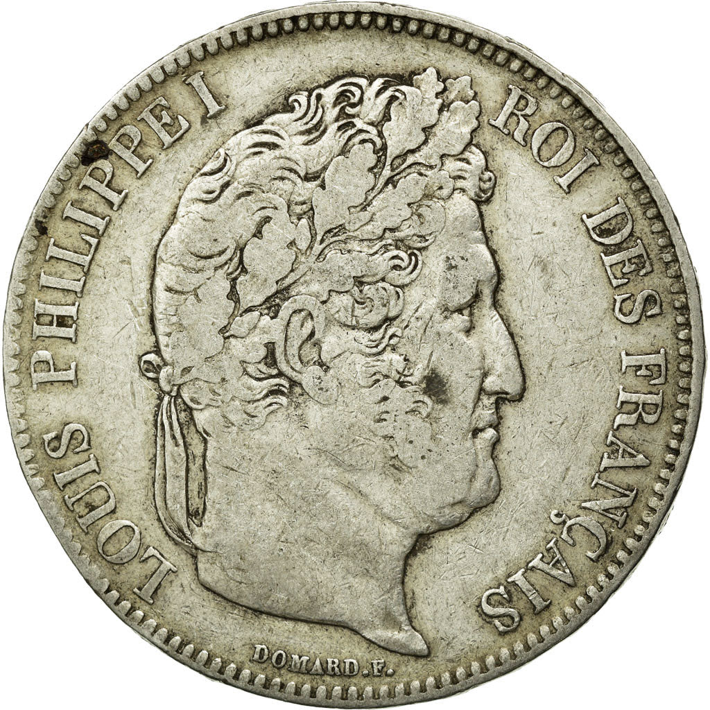 Coin, France, Louis-Philippe, 5 Francs, 1832, Limoges, VF(30-35), Silver