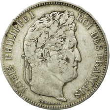 Coin, France, Louis-Philippe, 5 Francs, 1832, Limoges, VF(30-35), Silver
