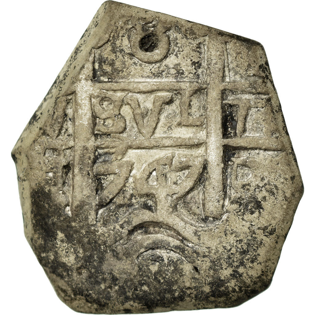 Monnaie, Bolivie, Ferdinand VI, 8 Reales, 1747, Potosi, TB+, Argent, KM:40