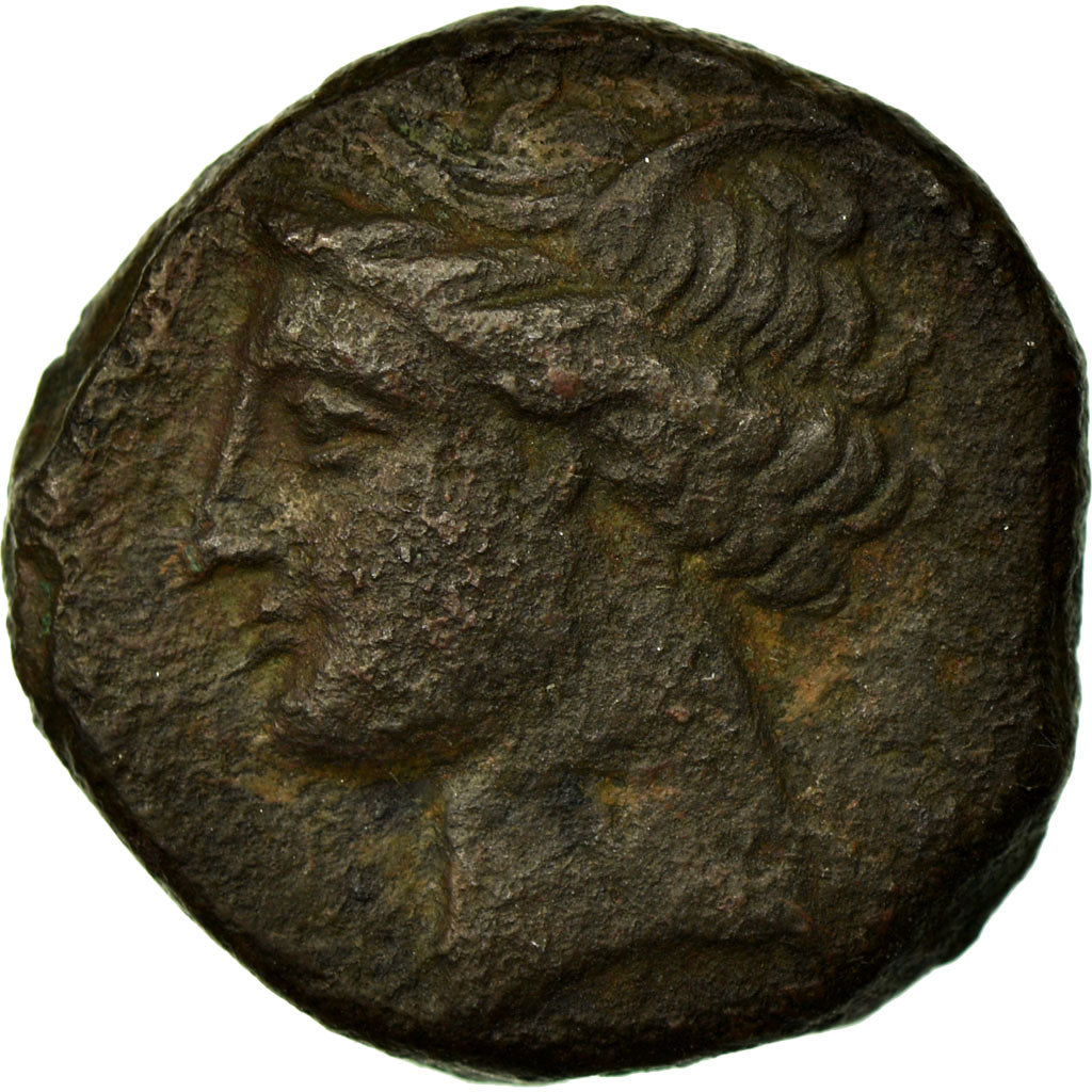 Coin, Carthage, Zeugitane, Shekel, Carthage, EF(40-45), Bronze, SNG Cop:151