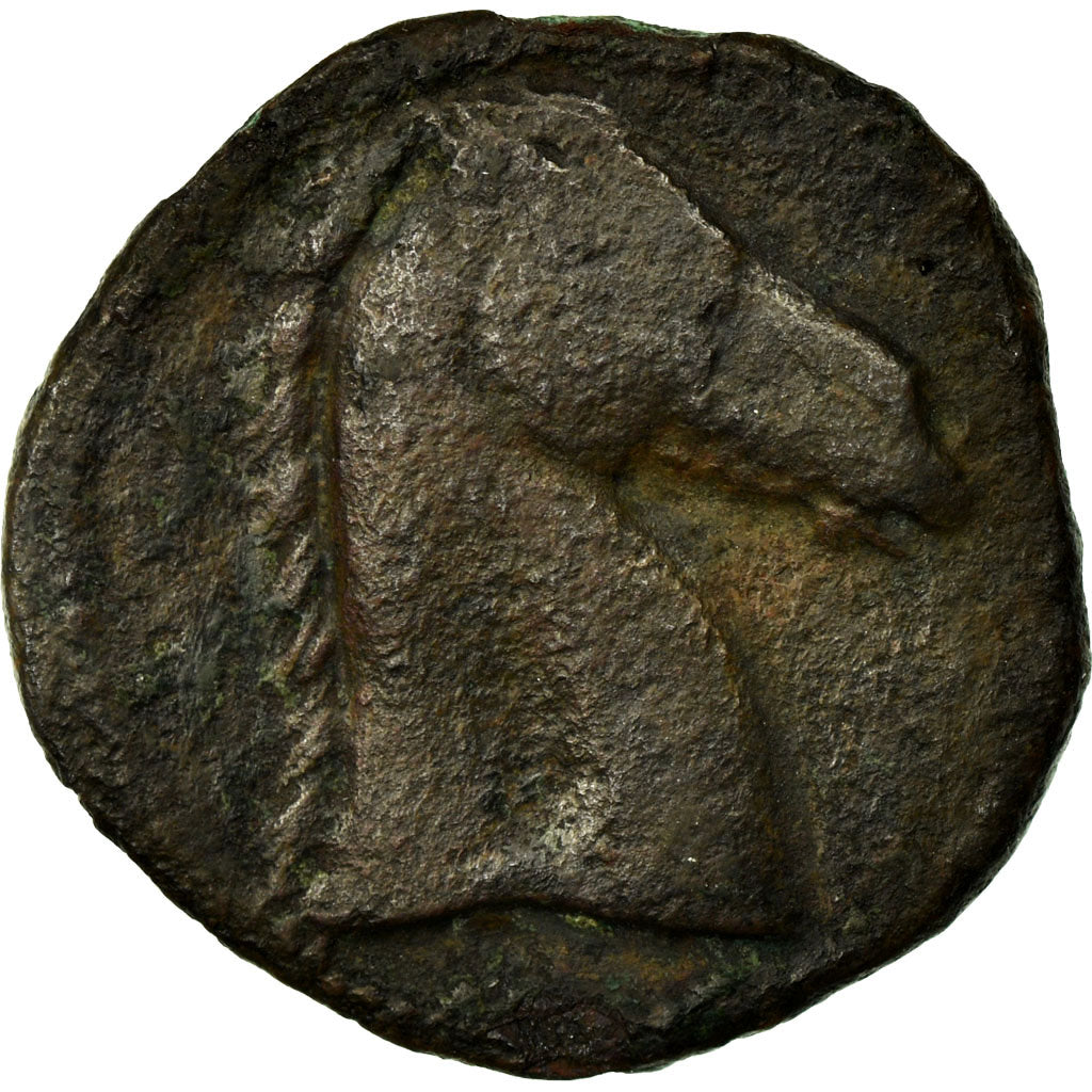 Coin, Carthage, Zeugitane, Shekel, Carthage, EF(40-45), Bronze, SNG Cop:151
