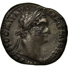 Moneta, Domitian, Denarius, 90 AD, Rome, EF(40-45), Srebro, RIC:691