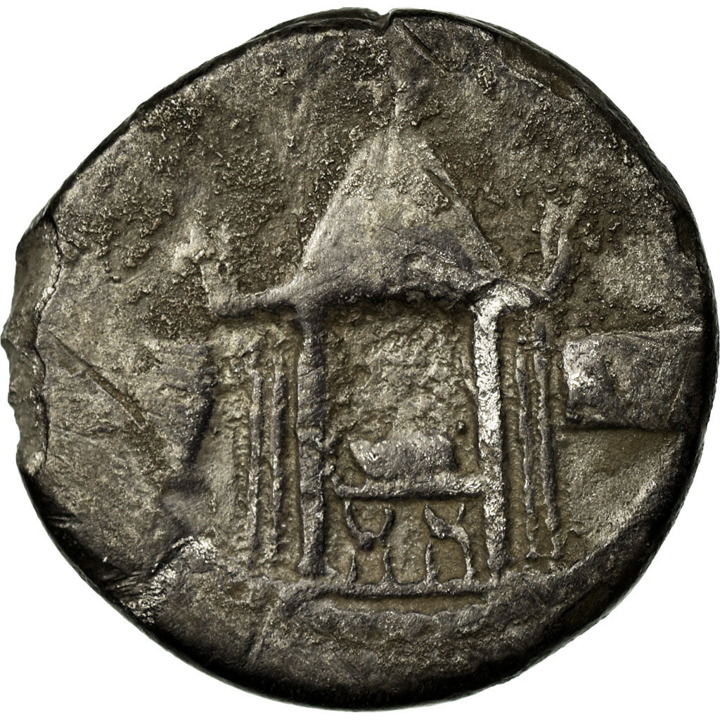 Coin, Cassia, Denarius, 55 BC, Rome, VF(20-25), Silver, Crawford:428/2