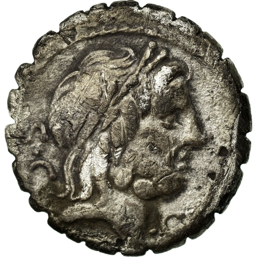 Coin, Antonia, Denarius Serratus, 83-82 BC, Rome, VF(30-35), Silver