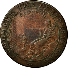 Münze, Großbritannien, Somerset, Halfpenny Token, Bath, SS, Kupfer
