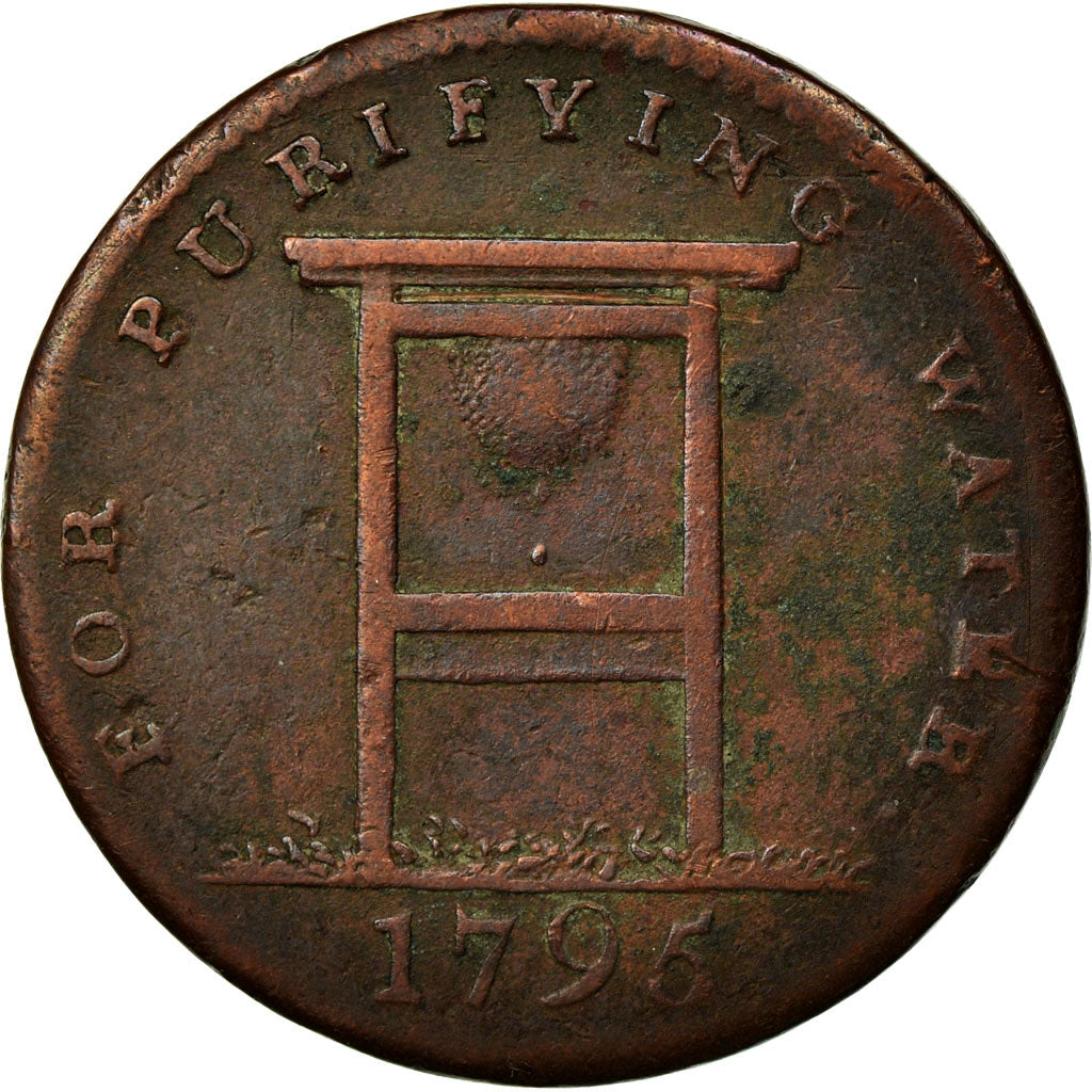 Moeda, Grã-Bretanha, Middlesex, Coventry Street, Halfpenny Token, 1795