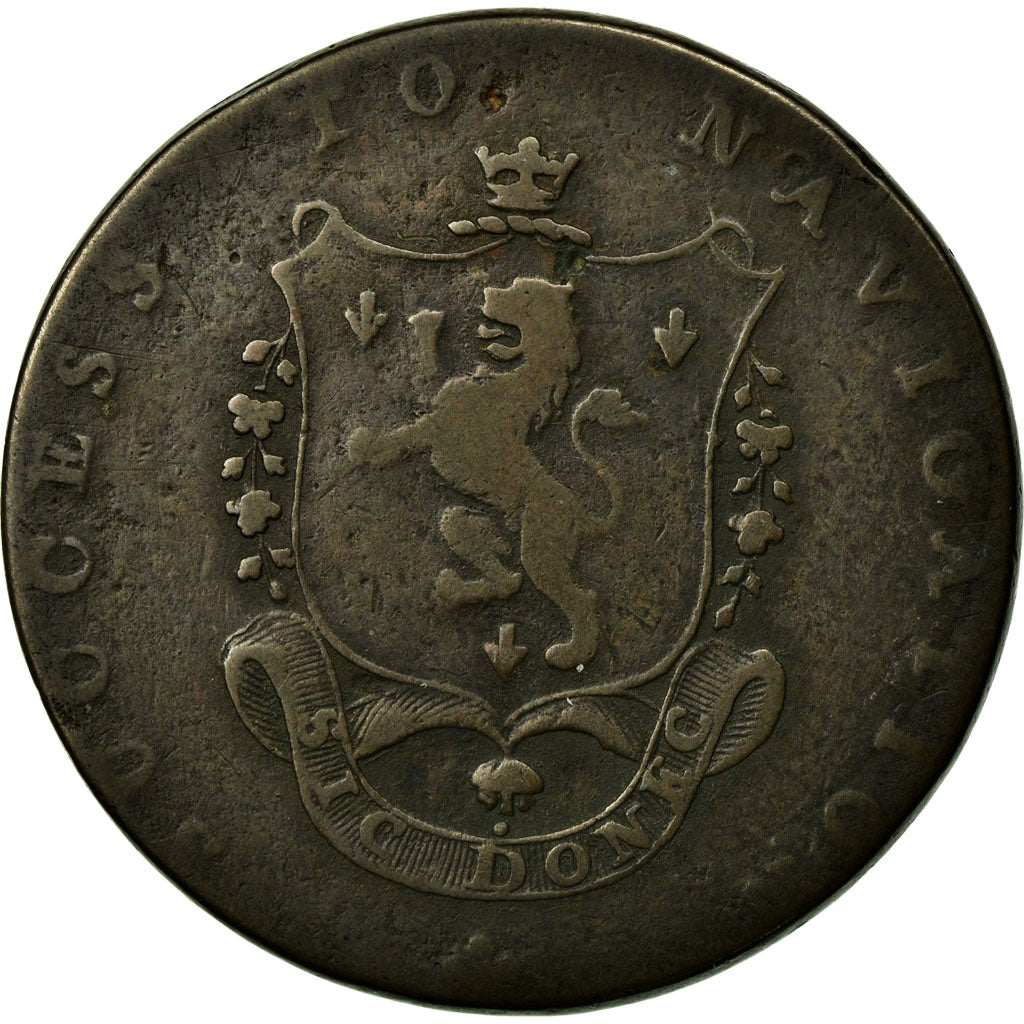 Coin, Great Britain, Lancashire, Halfpenny Token, 1793, Manchester, VF(20-25)