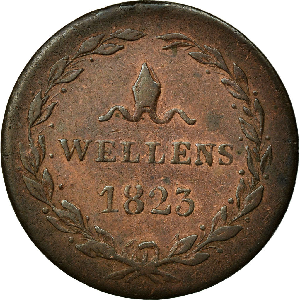 Belgia, Token, Weldaedigheyd Catechismus - Wellens - Anvers, 1823, EF(40-45)