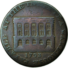 Coin, Great Britain, Somerset, Wine Street, Halfpenny Token, 1793, Bristol