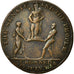 Great Britain, Token, Coronation of George IV, 1821, EF(40-45), Copper