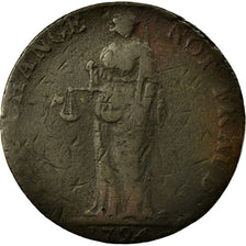 Coin, Great Britain, Herefordshire, Halfpenny Token, 1794, Hereford, VF(20-25)