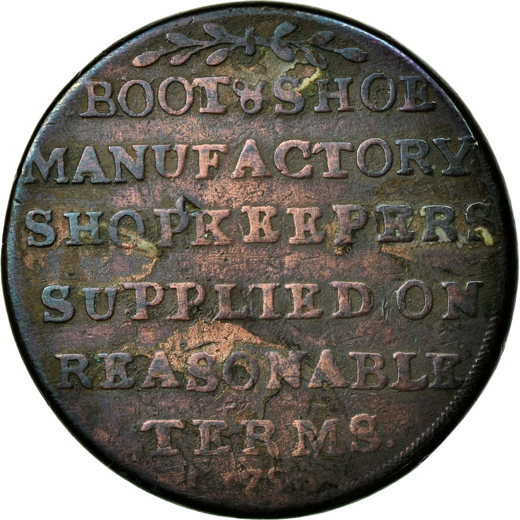 Moneta, Wielka Brytania, Middlesex, Hatfield's, Halfpenny Token, 1795