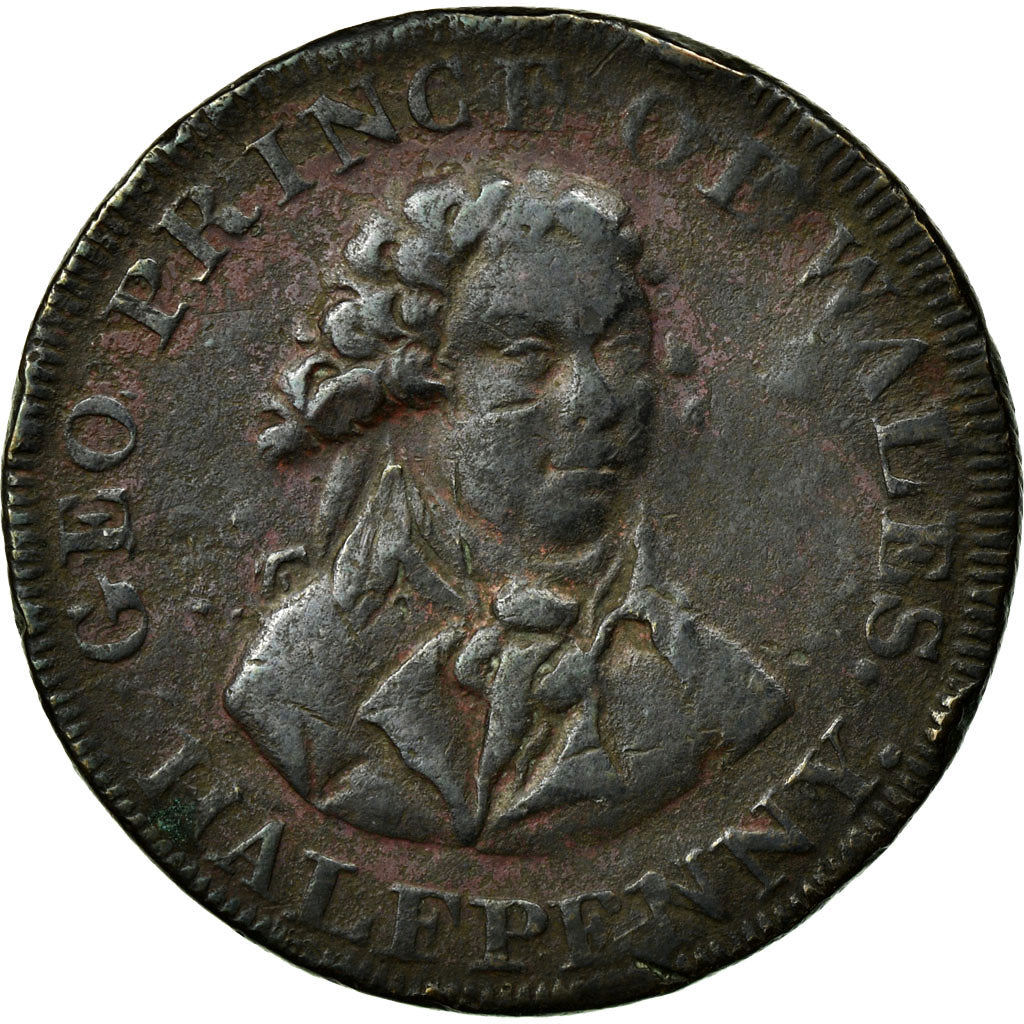 Coin, Ireland, Camac Kyan & Camac, Halfpenny Token, Dublin, Mule, VF(20-25)