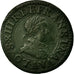 Moneta, Francja, Louis XIII, Double Tournois, 1611, Paris, EF(40-45), Miedź