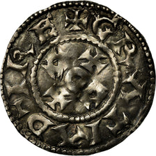 Coin, France, Eudes, Denarius, Limoges, EF(40-45), Silver, Depeyrot:511