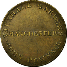 Great Britain, Token, Vauxhall Garden, John Pownall, Manchester, AU(50-53)