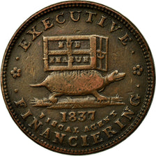 Coin, United States, Hard Times Token, 1837, EF(40-45), Copper