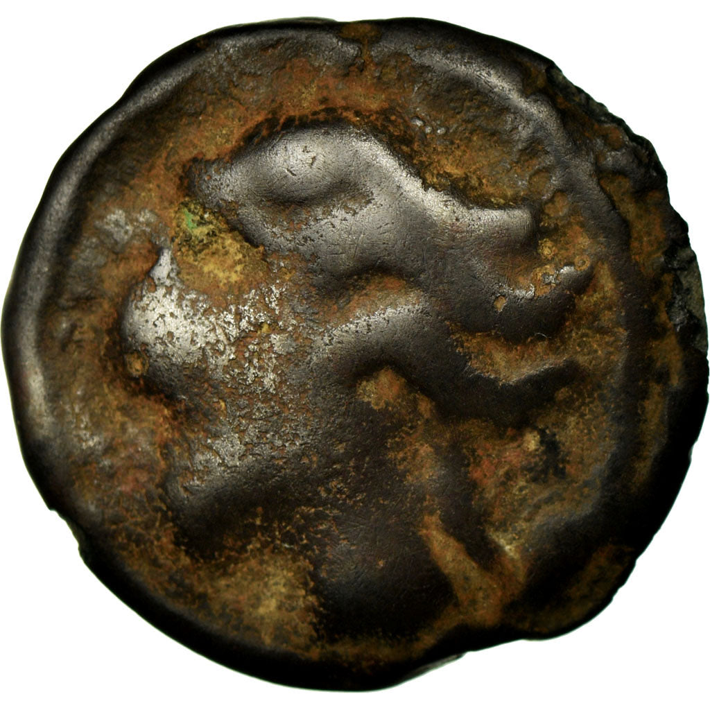 Coin, Helvetii - Sequani, Potin au cheval, EF(40-45), Potin, Delestrée:3182
