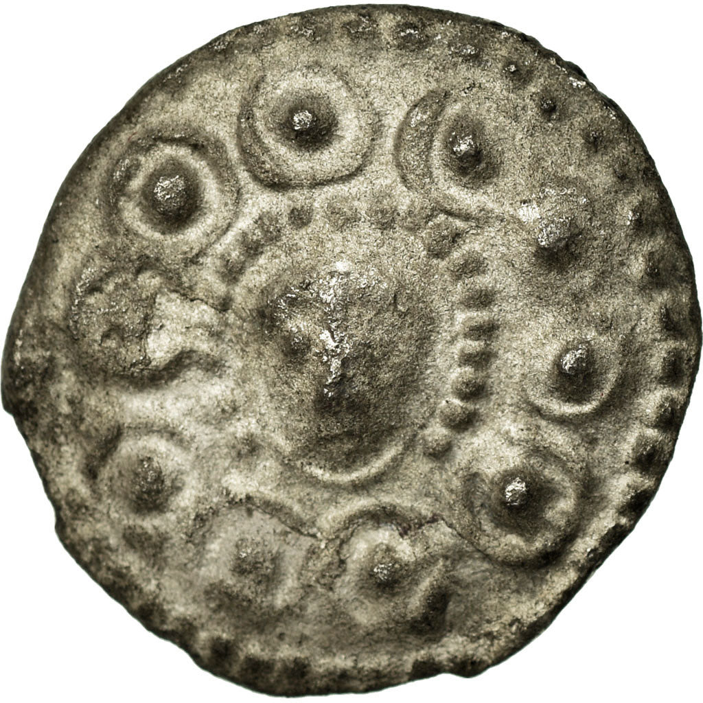 Coin, Great Britain, Anglo-Saxon, Sceat, 710-760, AU(50-53), Silver, Spink:801A