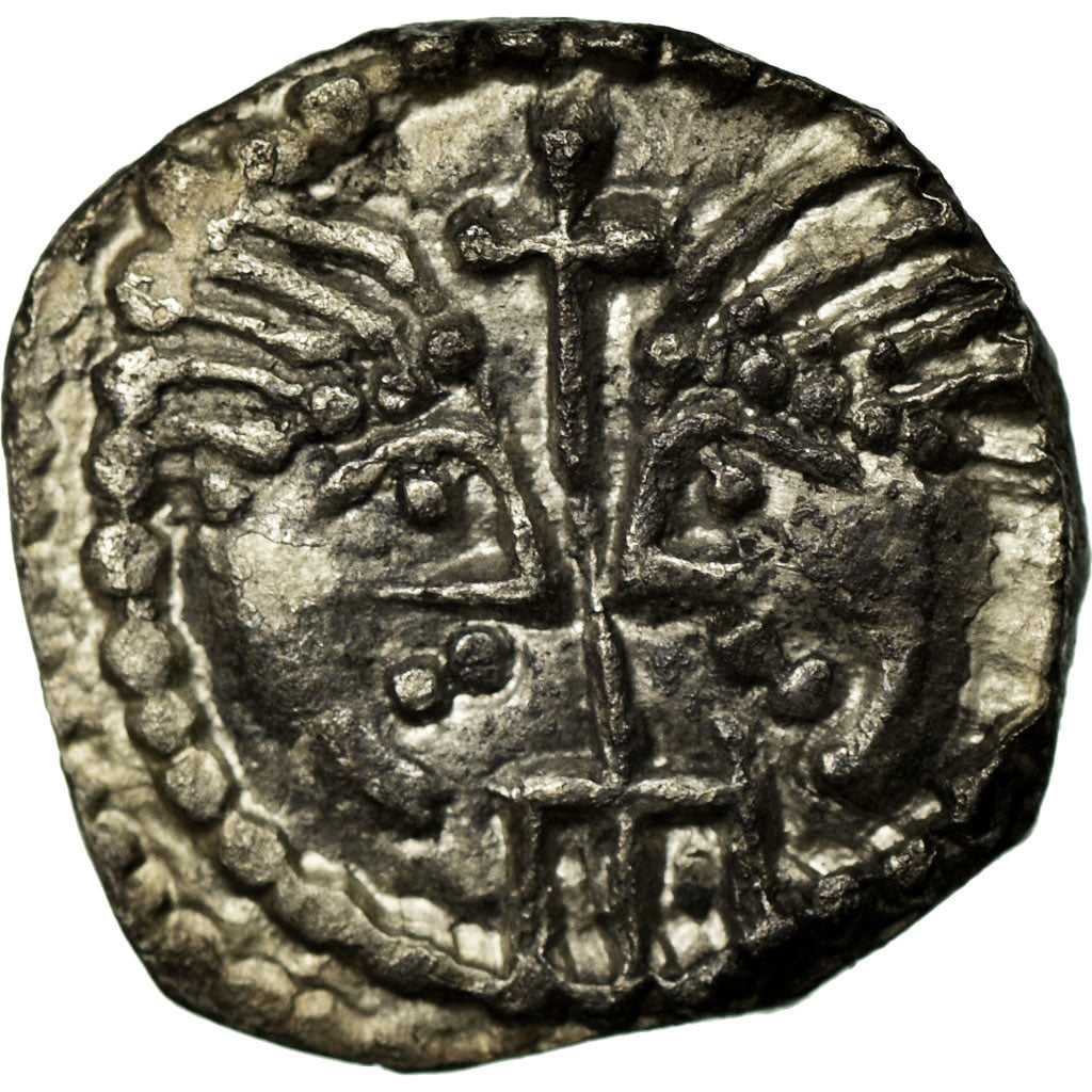Moeda, Grã-Bretanha, Anglo-Saxon, Sceat, 710-760, AU(55-58), Prata, Spink:802A