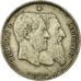 Coin, Belgium, Leopold II, Franc, 1880, VF(30-35), Silver, KM:38