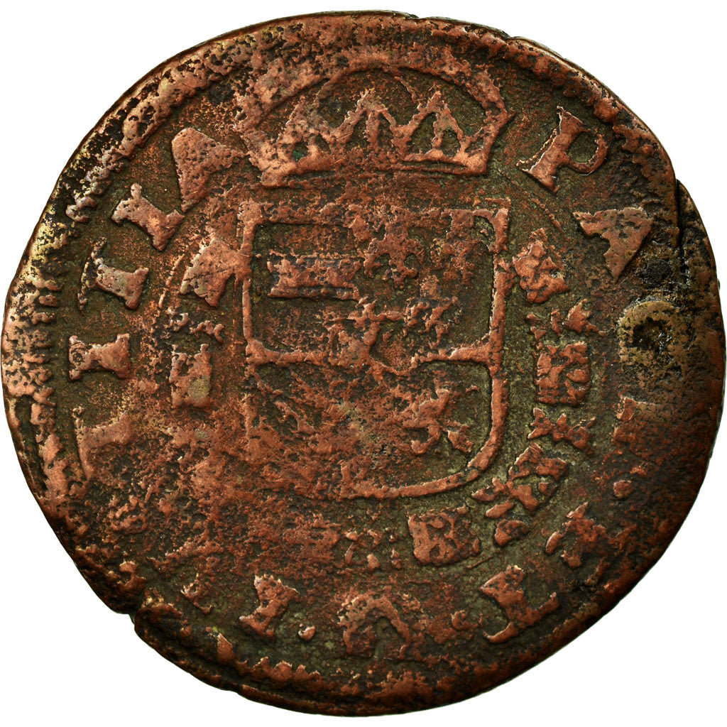 Coin, Spanish Netherlands, ZEELAND, Philip II, Liard, Oord, Middelbourg