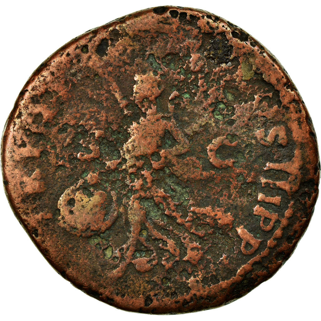 Monnaie, Trajan, As, 99-100, Rome, TB, Cuivre, RIC:434