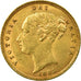 Monnaie, Grande-Bretagne, Victoria, 1/2 Sovereign, 1885, Londres, SUP+, Or
