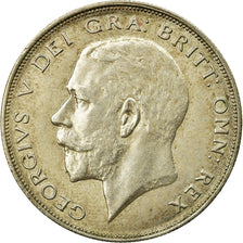 Coin, Great Britain, George V, 1/2 Crown, 1921, AU(55-58), Silver, KM:818.1a