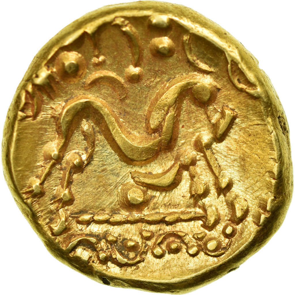 Coin, Ambiani, Stater, AU(55-58), Gold, Delestrée:240