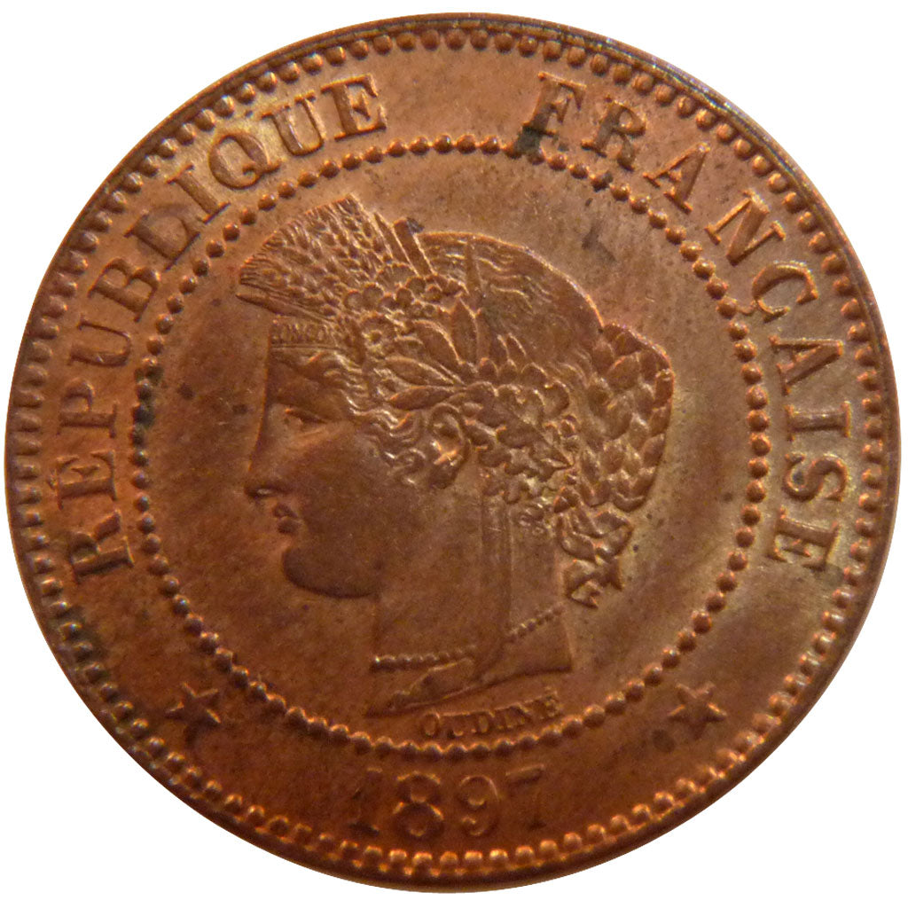 III ème République, 2 Centimes Cérès