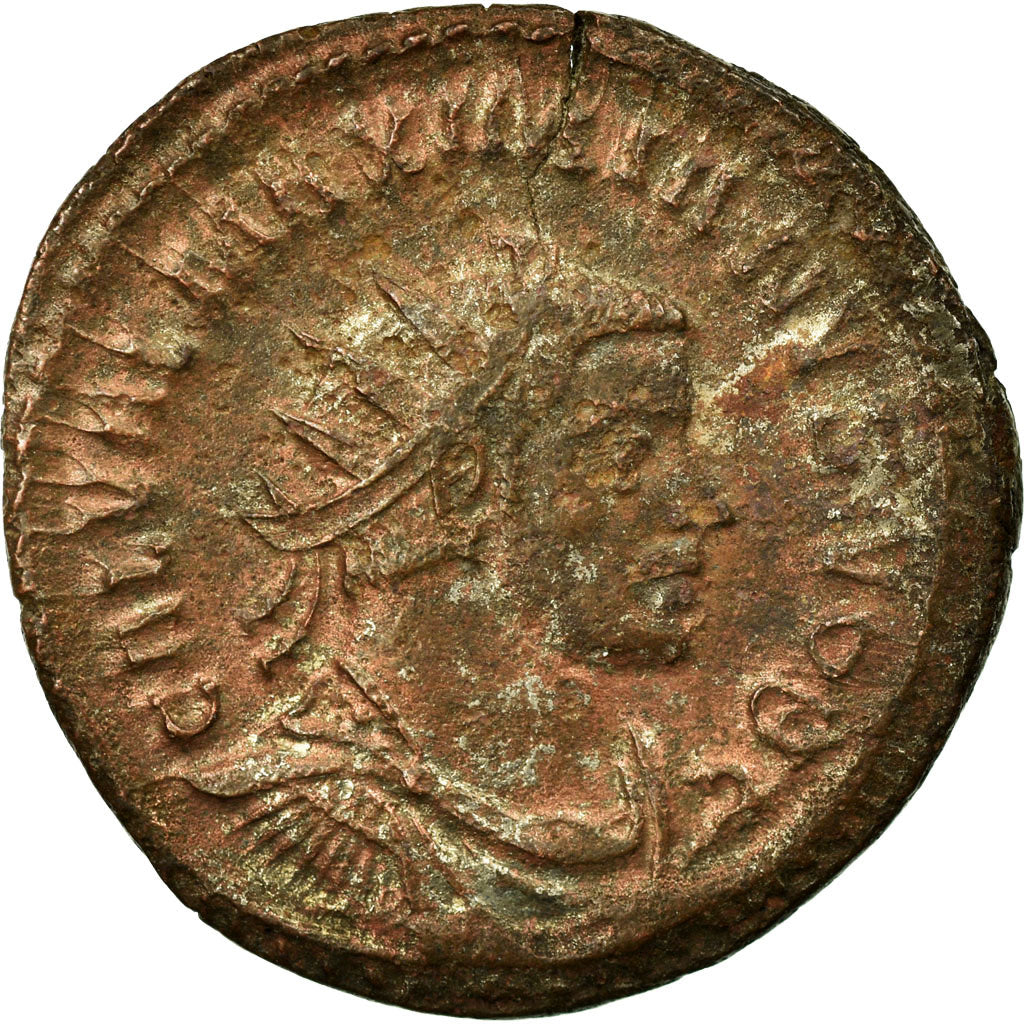 Coin, Galerius, Antoninianus, AD 294, Lyon - Lugdunum, EF(40-45), Billon