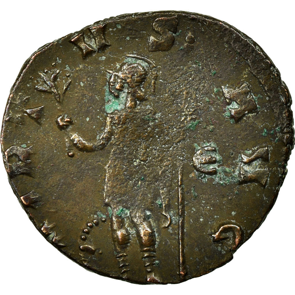 Moneda, Claudius II (Gothicus), Antoninianus, 268-270, Rome, BC+, Vellón