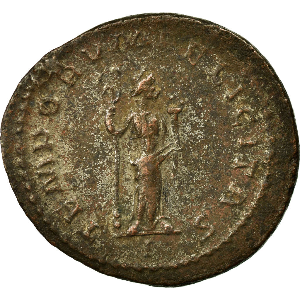 Moneta, Probus, Antoninianus, AD 277, Lyon - Lugdunum, EF(40-45), Bilon, RIC:52