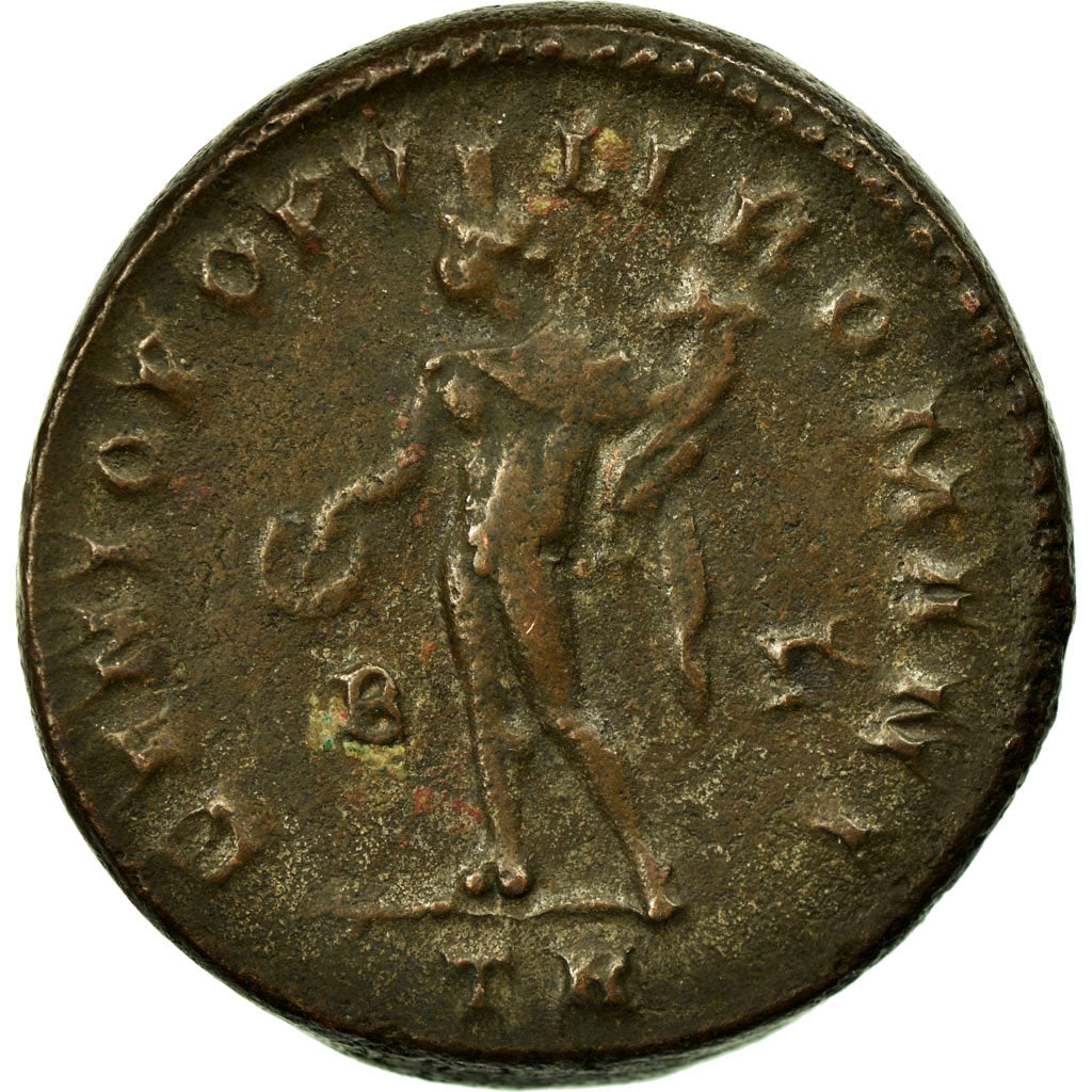 Moneta, Constantius I, Follis, 296-297, Trier, BB, Bronzo, RIC:213a