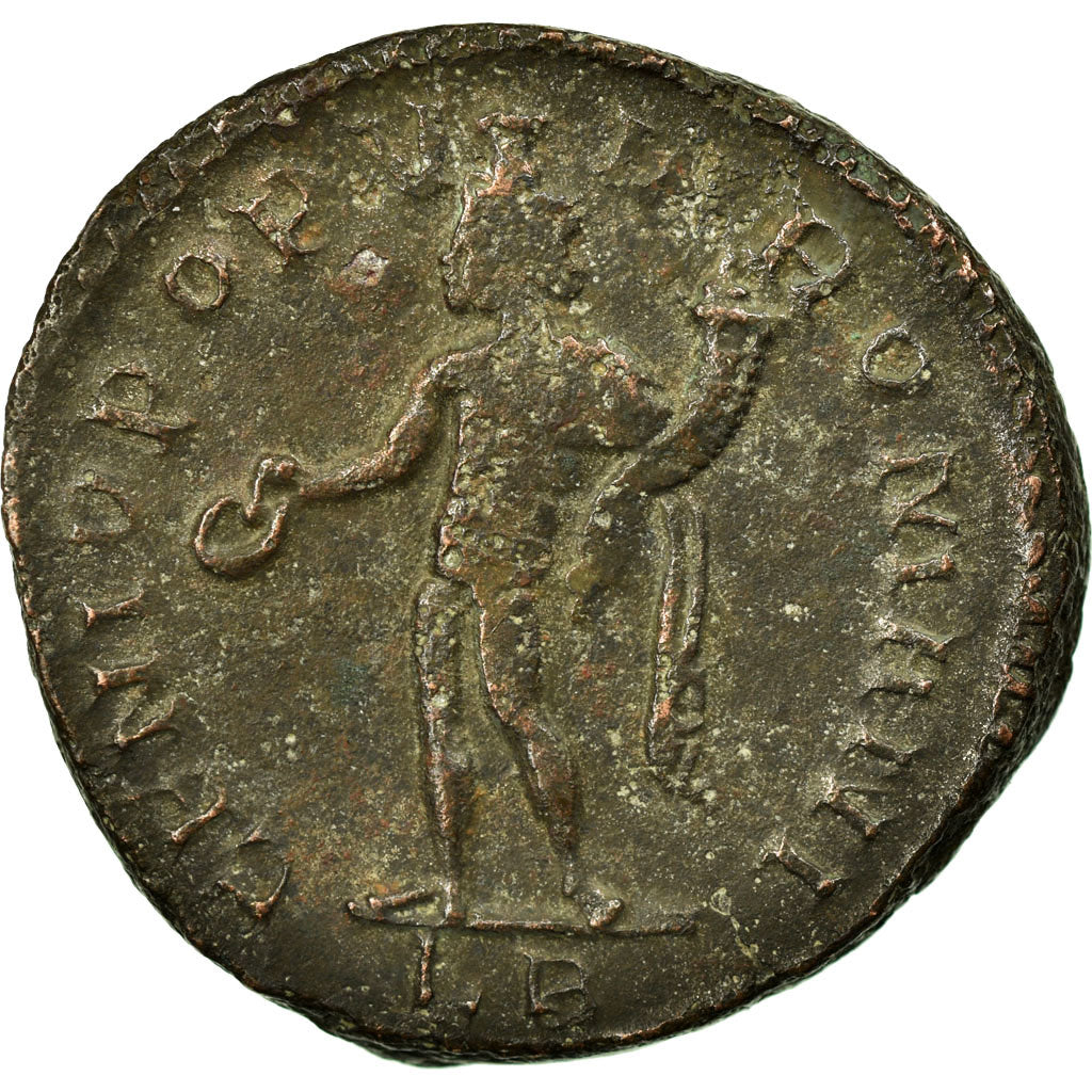 Coin, Constantius I, Follis, 295, Lyon - Lugdunum, EF(40-45), Bronze, RIC:4a