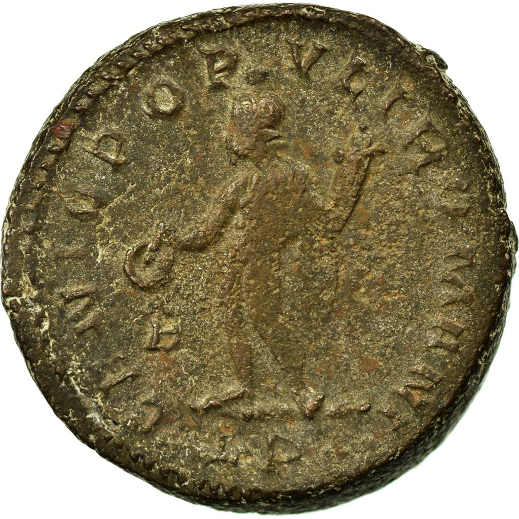 Coin, Constantius I, Follis, AD 298, Trier, VF(30-35), Bronze, RIC:38a