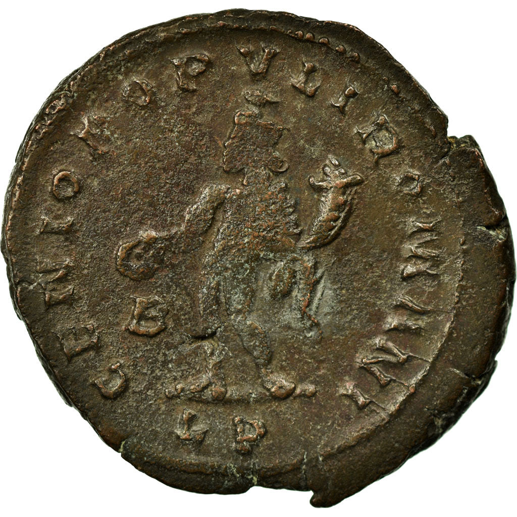 Monnaie, Constance I, Follis, AD 298, Trèves, TTB, Bronze, RIC:38a