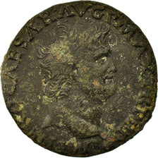 Coin, Nero, As, 66, Lyon - Lugdunum, EF(40-45), Copper, RIC:605