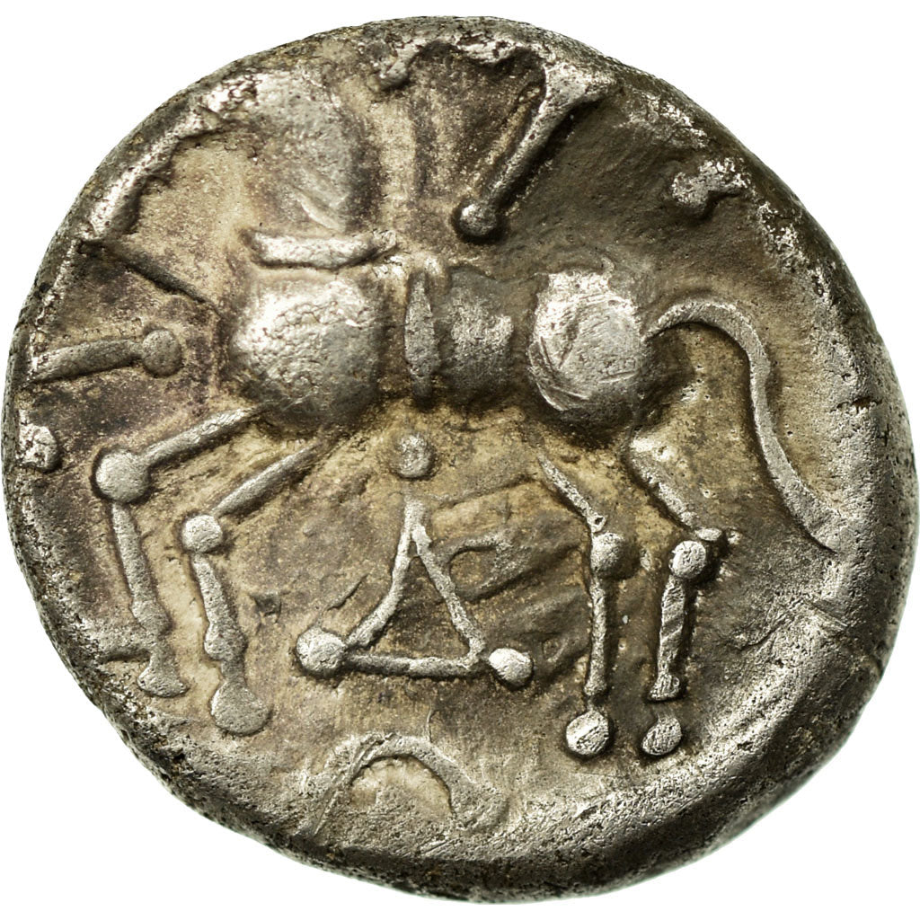 Coin, Lingones, Denarius KALETEDOY, EF(40-45), Silver, Delestrée:3196