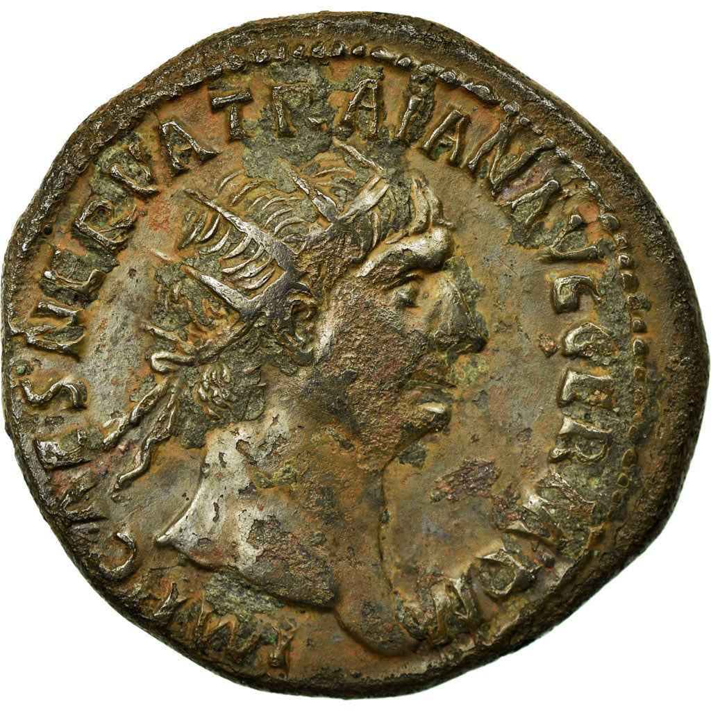 Monnaie, Trajan, Dupondius, AD 100, Rome, TB+, Bronze, RIC:411