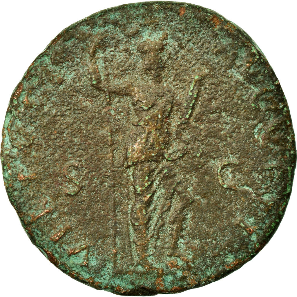 Coin, Domitian, As, 301-303, Rome, VF(20-25), Bronze, RIC:499