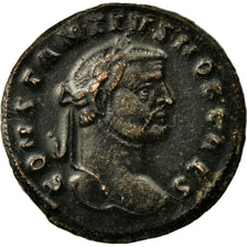 Coin, Constantius I, Follis, AD 298, Lyon - Lugdunum, EF(40-45), Bronze, RIC:53a
