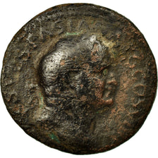 Coin, Vespasian, As, 77-78, Lyon - Lugdunum, VF(20-25), Bronze, RIC:1237
