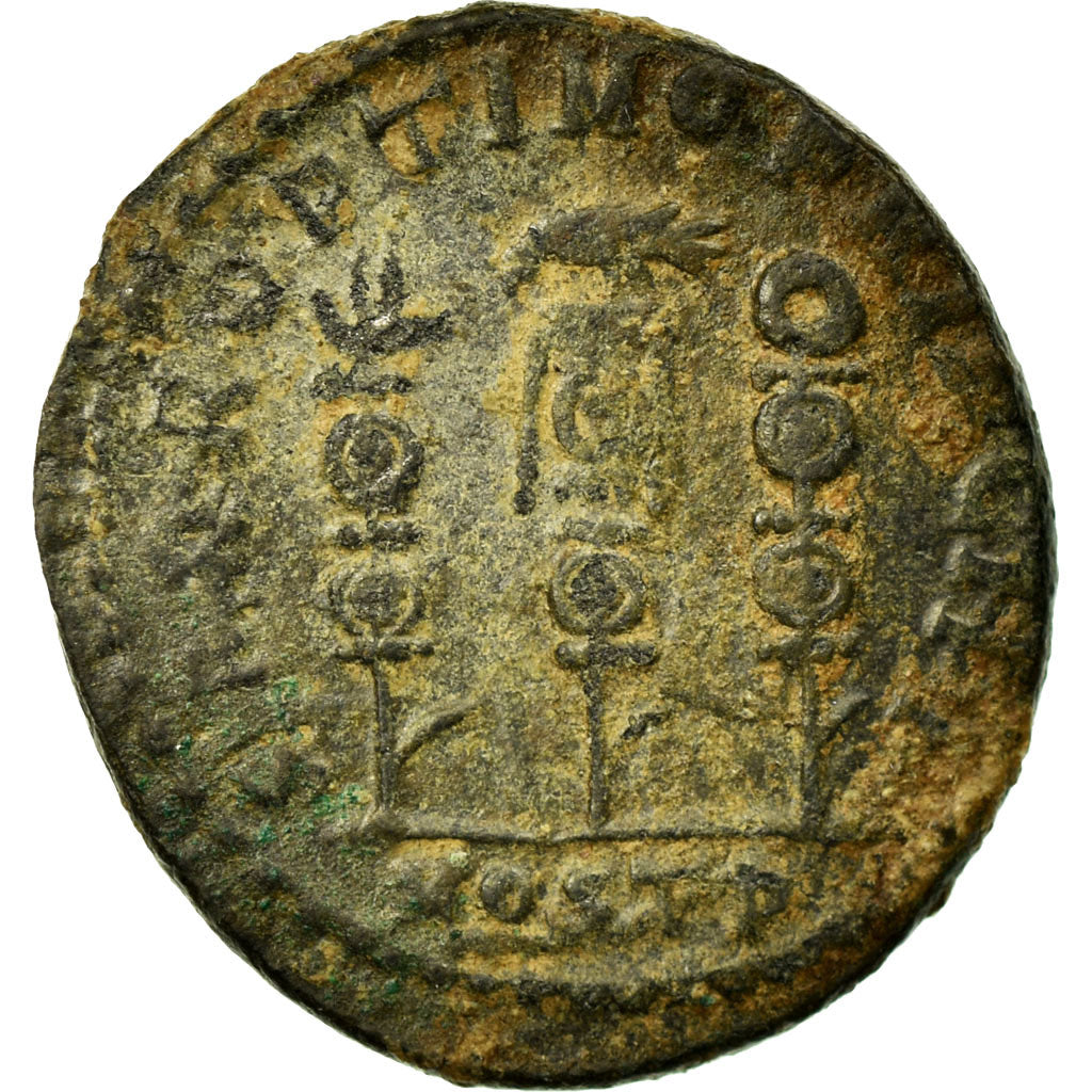 Coin, Constantine I, Follis, 312-313, Ostia, EF(40-45), Bronze, RIC:98