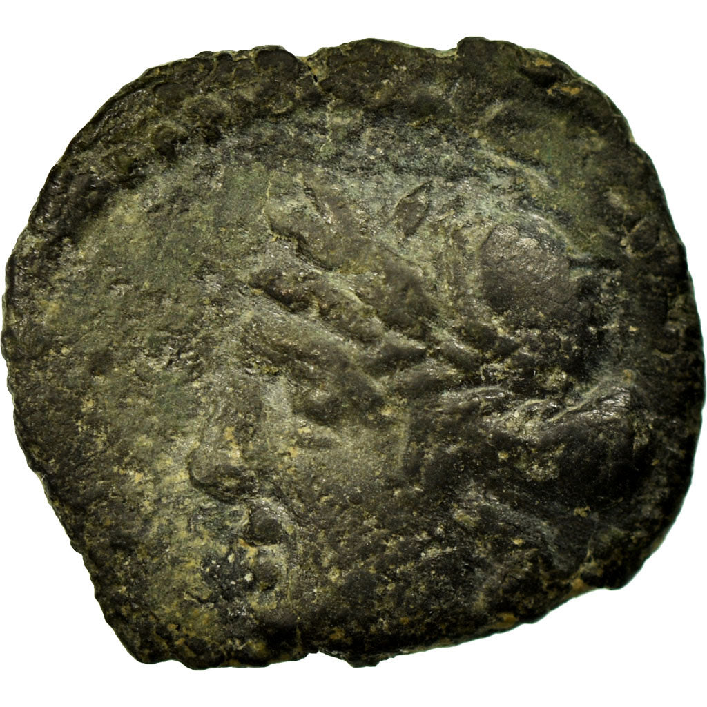 Moneta, Massalia, Bronze au taureau, 80-50 BC, Marseille, MB, Bronzo, Feugère &